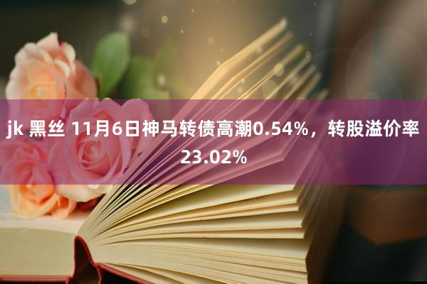 jk 黑丝 11月6日神马转债高潮0.54%，转股溢价率23.02%