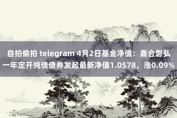 自拍偷拍 telegram 4月2日基金净值：嘉合磐弘一年定开纯债债券发起最新净值1.0578，涨0.09%